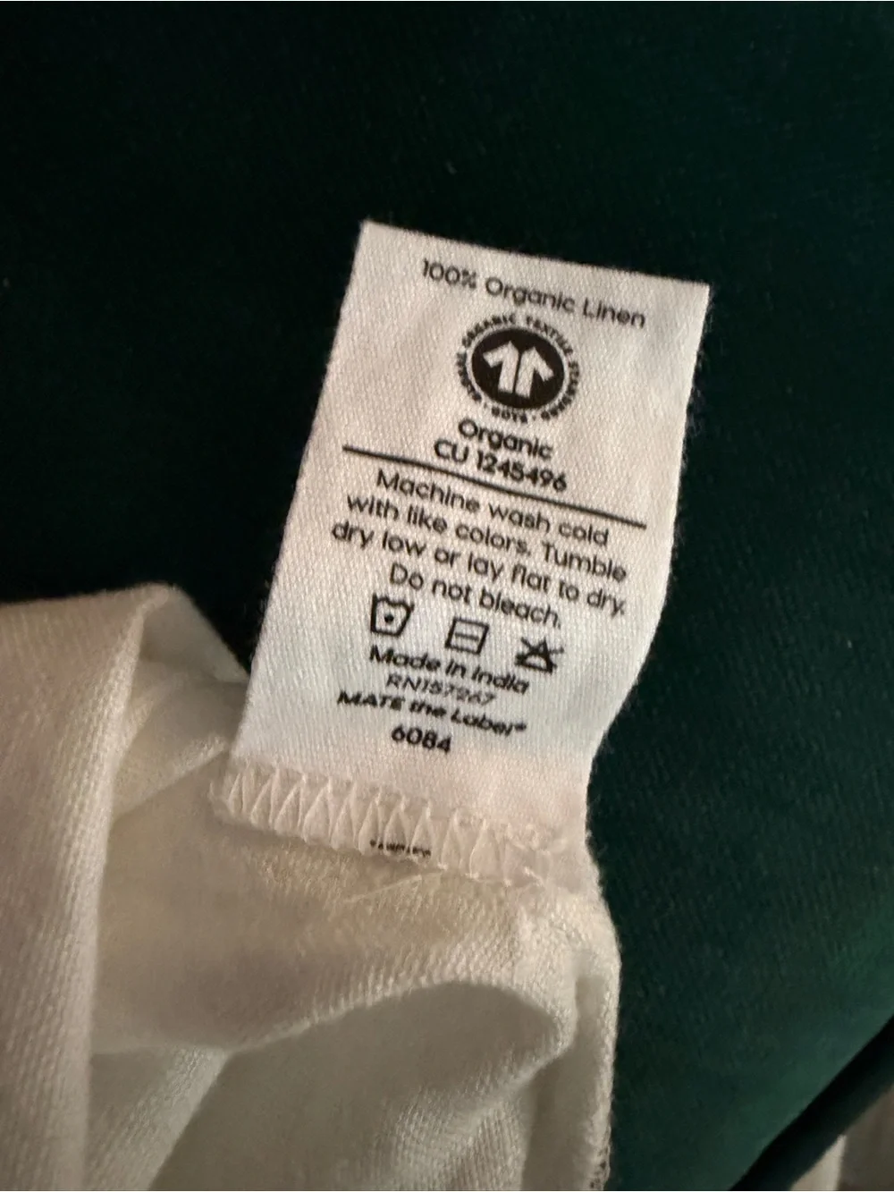Mate the Label Linen Belt Maxi Dress in Salt - Picture 8 of 8